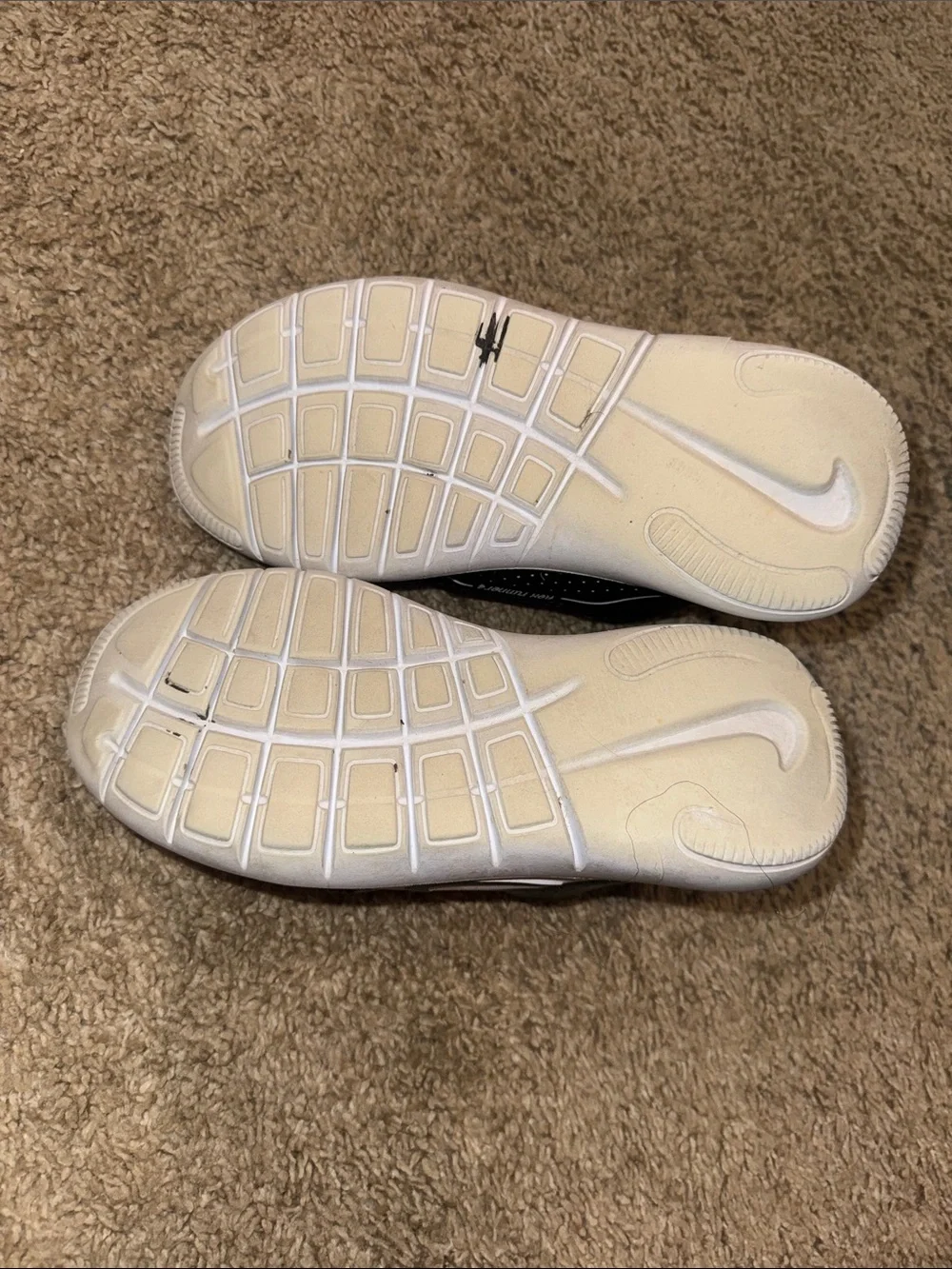 Nike Kids Black and White Slip-On Sneakers